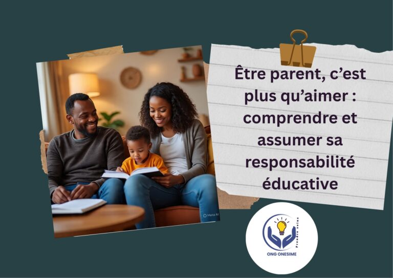 Image des parents avec leur enfant